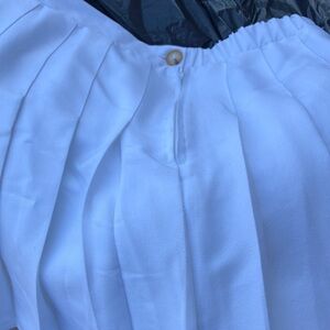 Wild Fable White Pleated Skirt